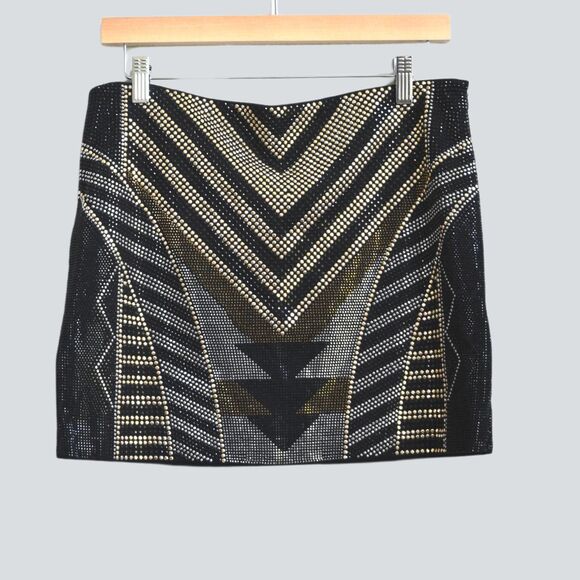 FATE Women's Studded Mini Skirt Size M - Picture 1 of 6